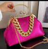 Chain Shoulder Handbag Luxury Women's Chain  & Clutch