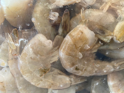Shrimps frozen one pound each
