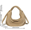 Noodles Bag Luxury Rope Knotted Pulled Hobo
