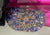 Clutch handbag multicolored evening