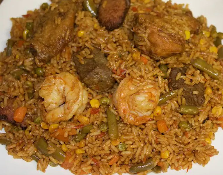 Liberian 🇱🇷 Jollof Rice Recipe