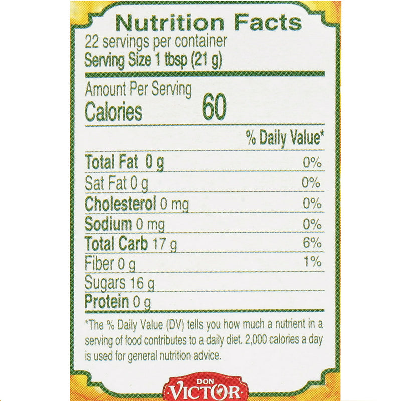 Don Victor Pure Honey with Comb, 16 oz, No Allergens Contained