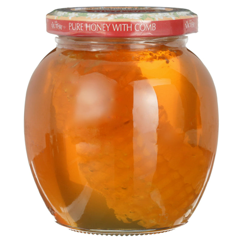 Don Victor Pure Honey with Comb, 16 oz, No Allergens Contained