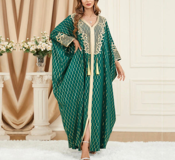 LuxRoyal Collection-Dubai Luxurious Pendant Kaftan Dress