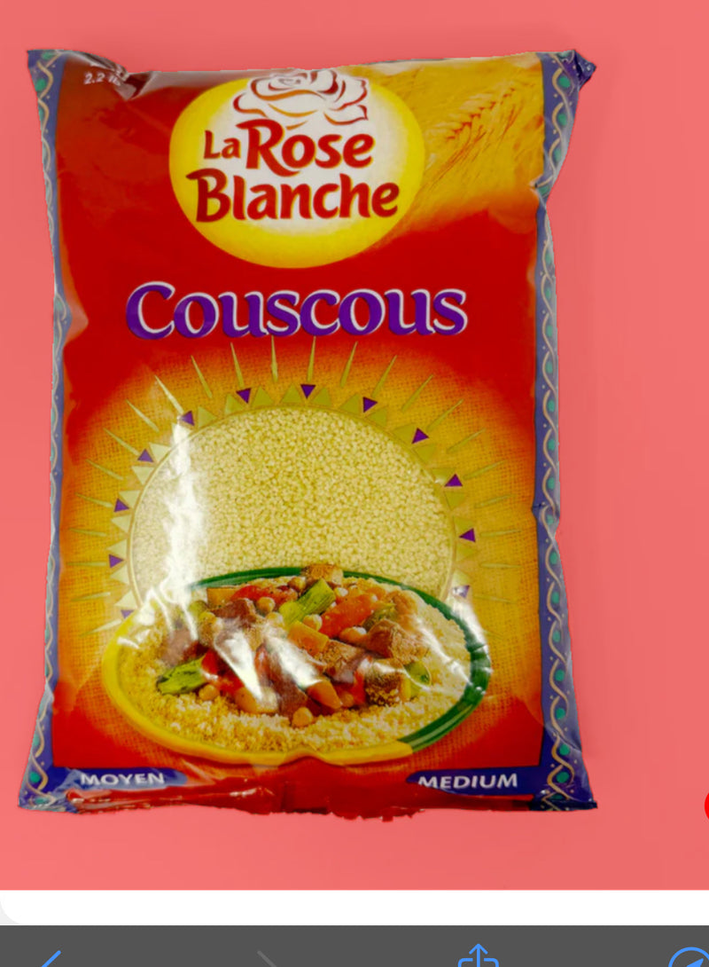 La Rose Blanche Tunisian Couscous medium 1kg