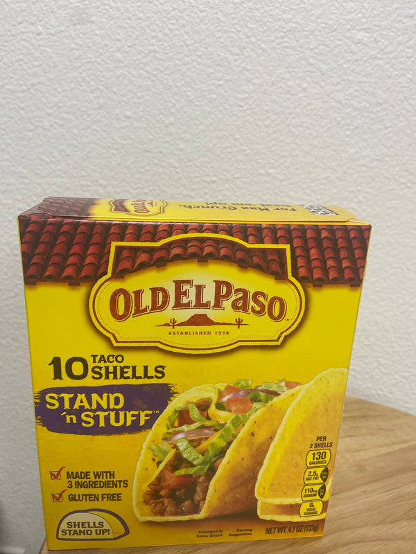 Taco shells Old El Paso 10 shells