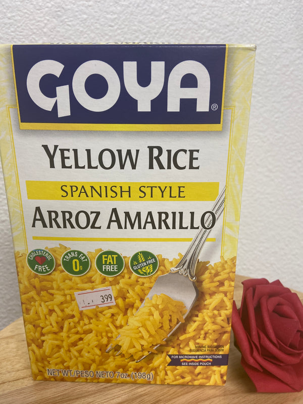 Goya Rice Yellow rice Spanish style Goya