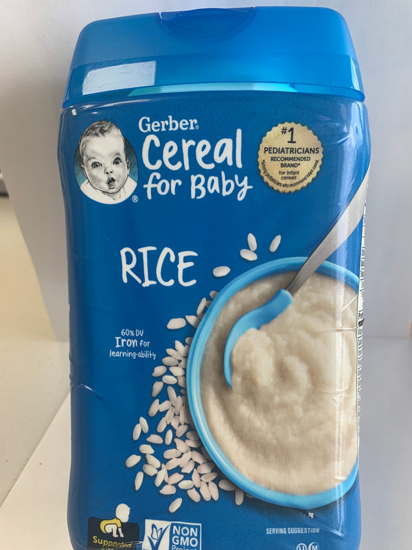 Gerber Cereal for Baby RICE - REDLightMart